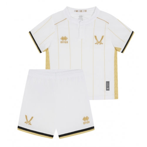 Sheffield United Maglia Gara Trasferta Repliche 2025-26 Bambino Maniche Corte Sheffield United Maglia Gara Trasferta Repliche 2025-26 Bambino Maniche Corte